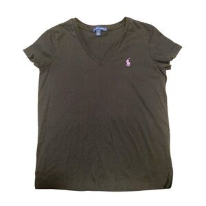 Ralph Lauren Blue Label Black Short Sleeve Tee